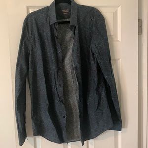 Floral Long sleeve Large slim fit button down